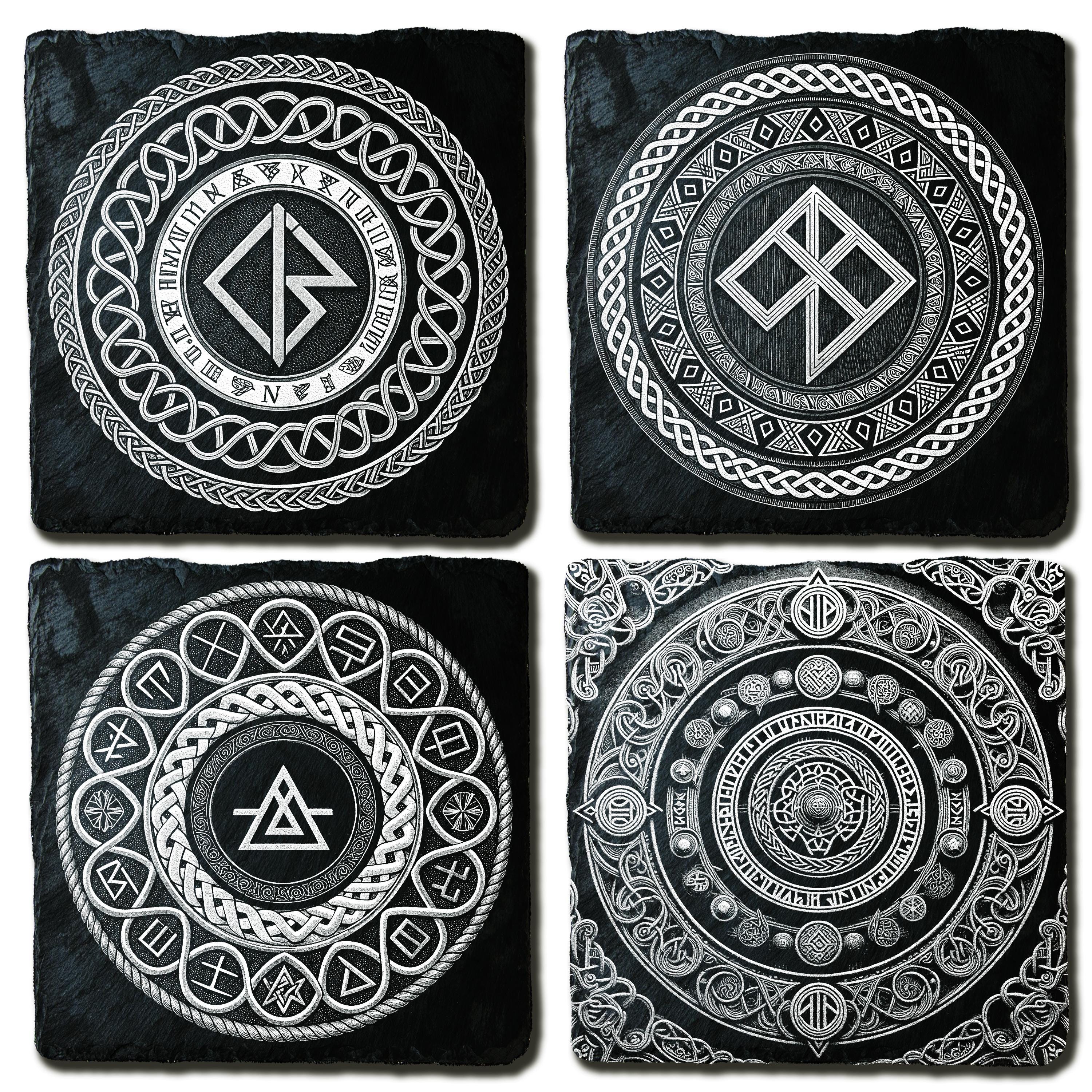 Viking Runen Zegellak Stempels Noorse Runen Oudere Futhark Seal Stempel Cirkel Talisman Keltische Knoop Wax Seal Stempel Viking Stencil Keltische Messing Patronen