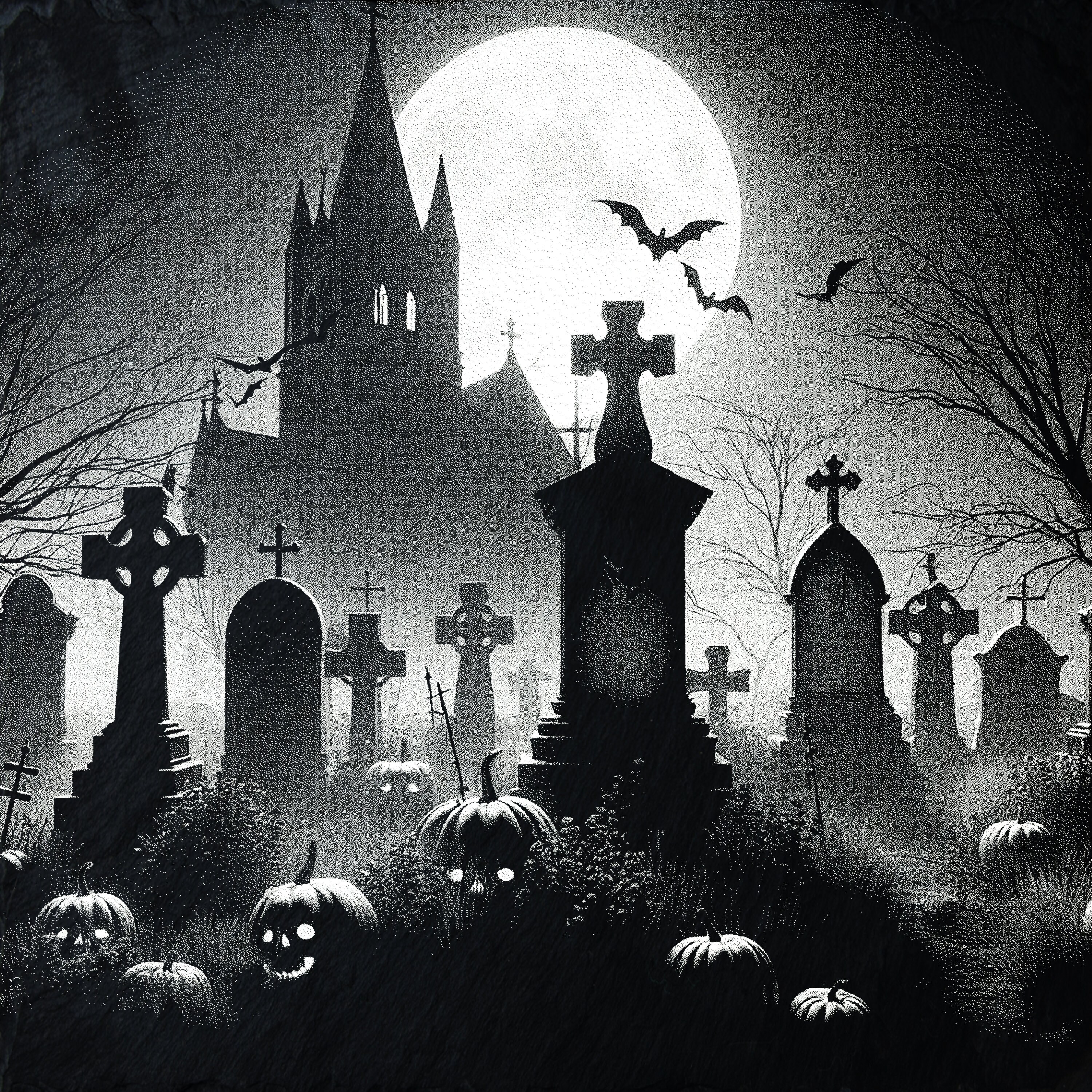 4 Bundle Halloween PNG for CNC Laser Engrave, Laser Burn, Glowforge ...