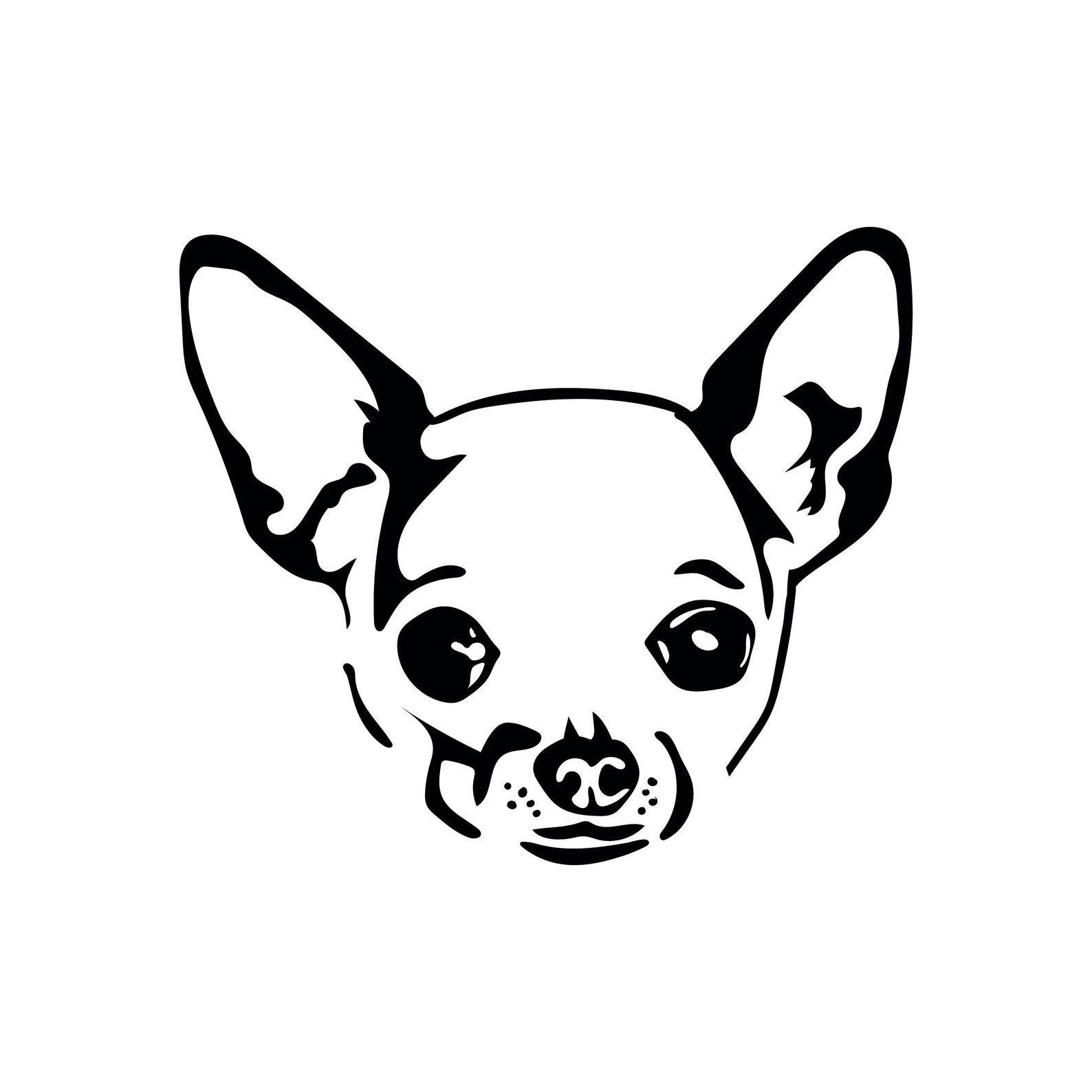Chihuahua Svg Cute Svg Files For Cricut Dog Dxf Cut File | Etsy