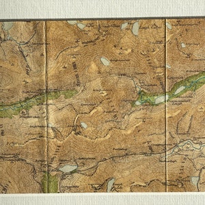 Lough Brin 1946 Ordnance Survey Map: Bridia Valley, Lough Duff