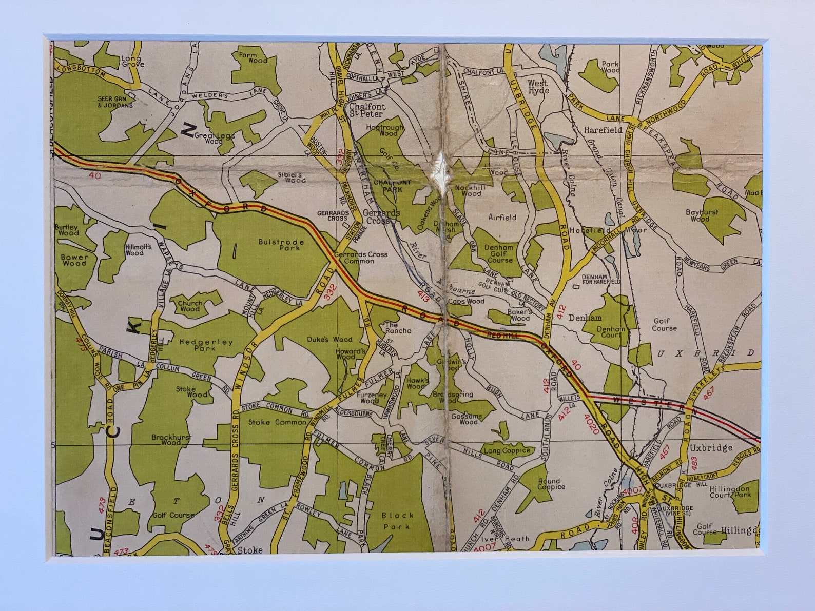 Uxbridge Gerrards Cross Chalfont St Peter and Surrounding Etsy New