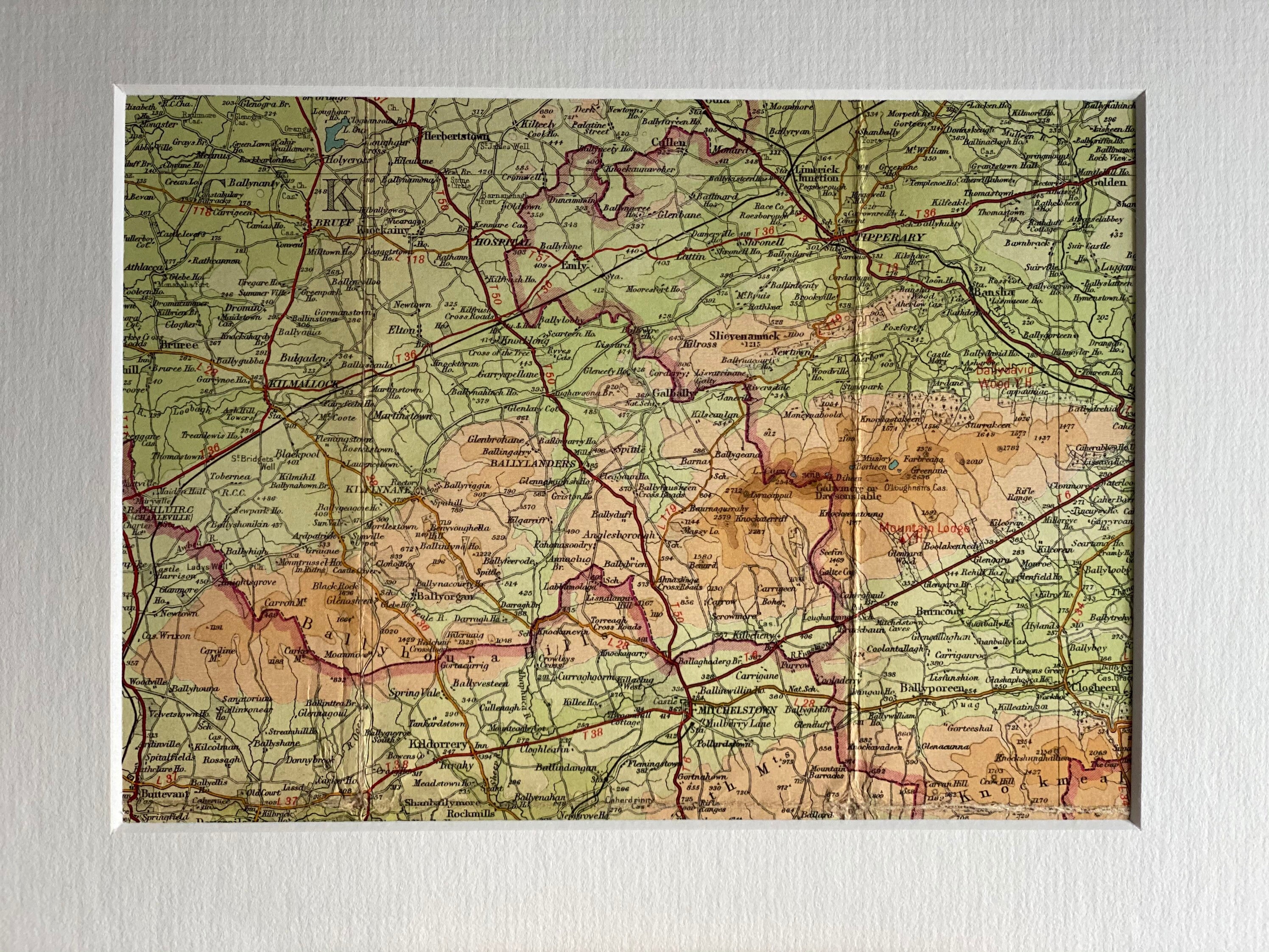 Tipperary Kilmallock Ballyhoura Hill and Surrounding Area Etsy