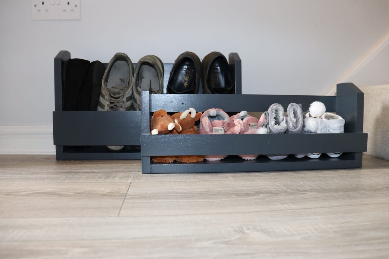 Pine Shoe Storage Etsy