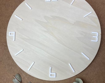 Set of 4 "Ocra" self-adhesive Arabic mirror numbers with lines for watch making, resin watches, wooden watches or similar diy's