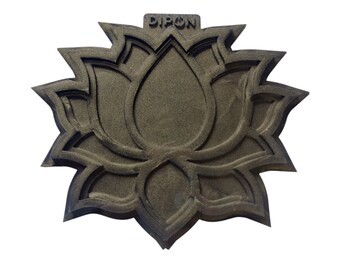 Silicone mold Lotus flower 2-stage mold for resin art, Jesmonite, Raysin, casting compound, concrete and plaster Perfect for DIY projects, art supplies
