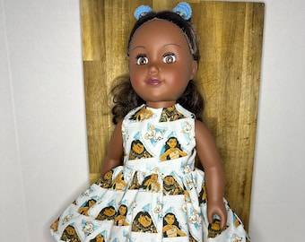 Moana Dress for 18” Doll