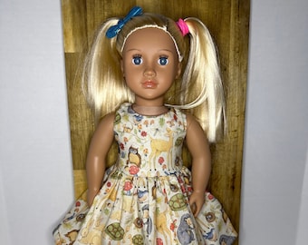 Woodland Creatures Dress for 18” Doll
