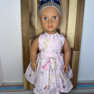 Princess Dress for 18” Doll