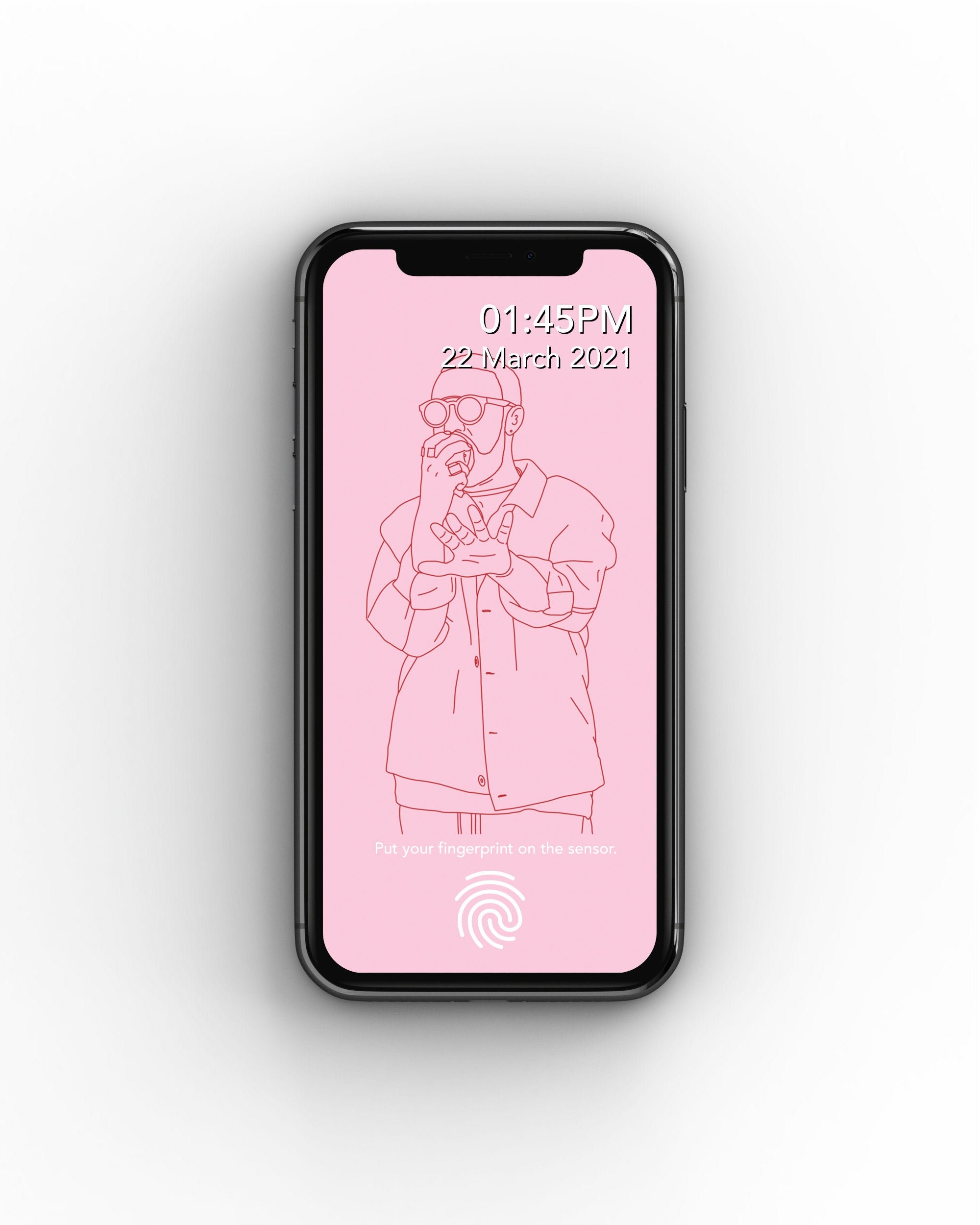 Mac Miller Pink Phone And Tablet Wallpaper Background Etsy Uk