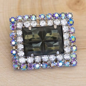 Vintage Magic Sparkle Art Deco Strass Brosche - BC1