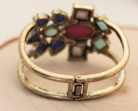 7.75 Inch, Hinged Bangle, Bangle Bracelet, Avon B… - image 2