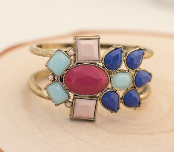 7.75 Inch, Hinged Bangle, Bangle Bracelet, Avon B… - image 1