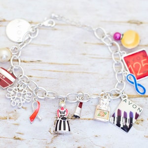 8 inch, Vintage Avon Accessories Charm Bracelet by Avon - BO1