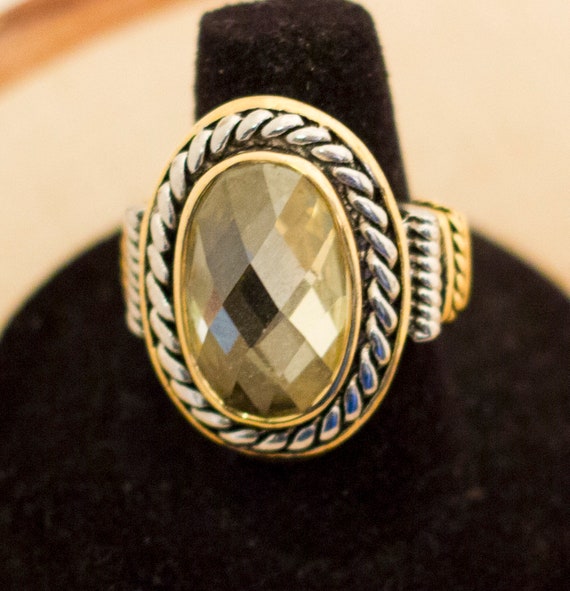 Size 6 1/2, Statement Ring, Large Ring, Big Ring,… - image 1