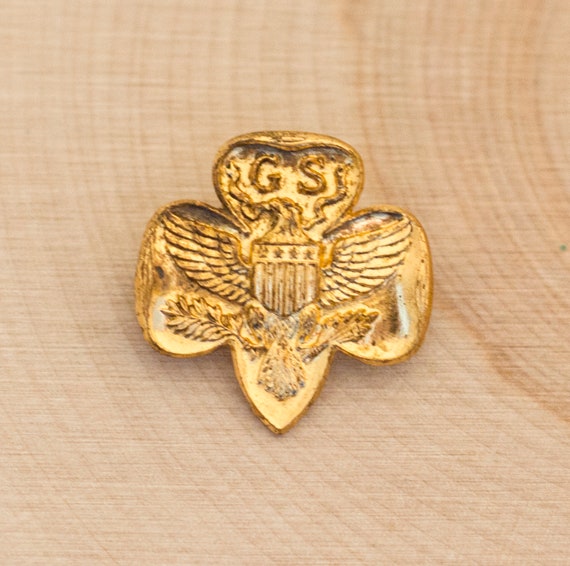 Girl Scouts Pin, Girl Scout Pin, Vintage Girl Scou