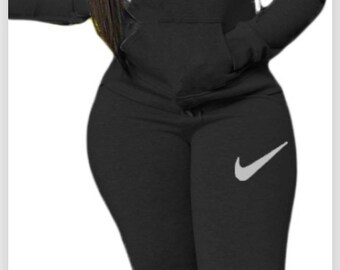 nike white jogging suit