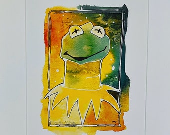 Kermit giclée print