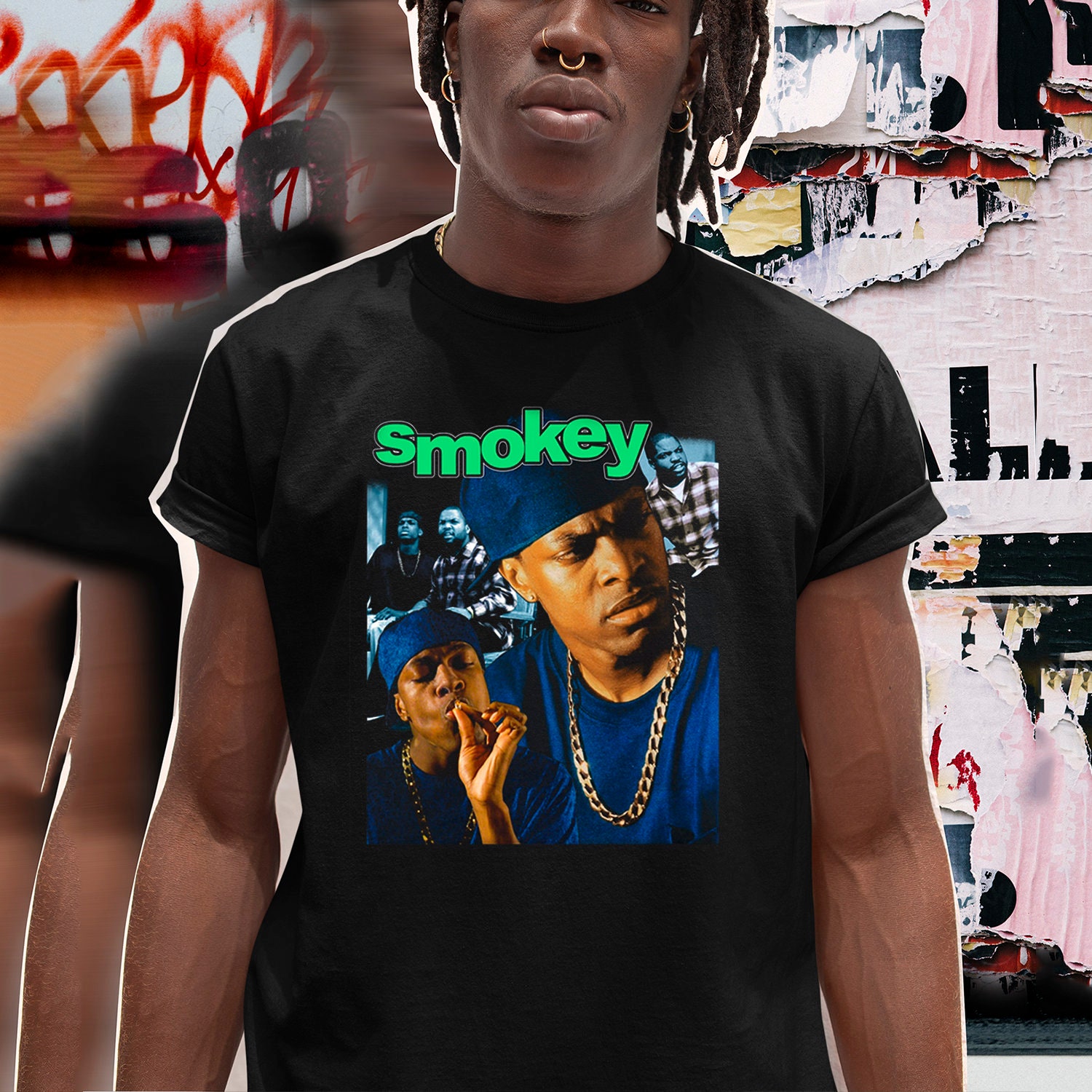 Smokey Friday Tshirt Friday Movie Big Worm Smokey Shirt Etsy