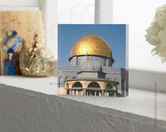 Islamic wall art, Arabic wall art, Masjid Al Aqsa, Palestine, Jerusalem, Islamic decoration, Islamic gift, Islamic canvas, Islamic art