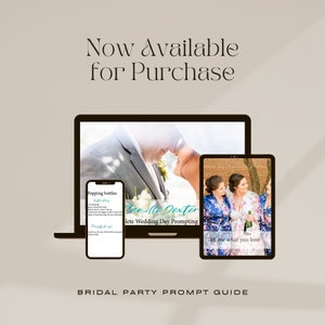 Wedding Prompts for natural photos