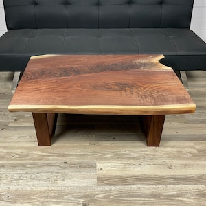 Walnut Coffee Table / Handmade Coffee Table / Live Edge Coffee Table / Coffee Table / Custom Table