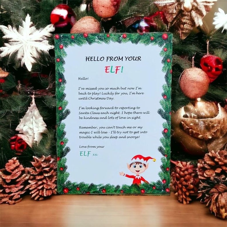 Carta - Llegada de elfos imagen 1