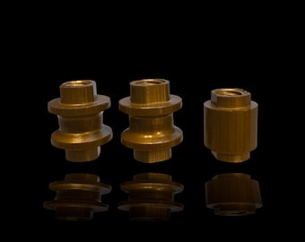 Bronze Aluminum Barrel Bushings Compatible For Benchmade Mini/Full Size Bugout 3pc MADE IN USA
