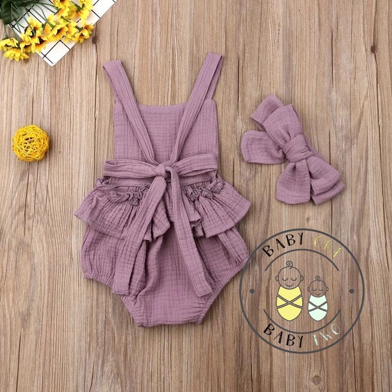 Baby Custom 2-Piece Romper Set