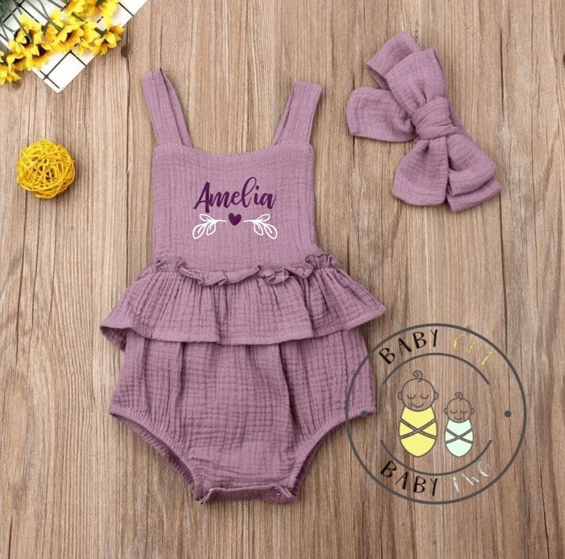 Baby Custom 2-Piece Romper Set