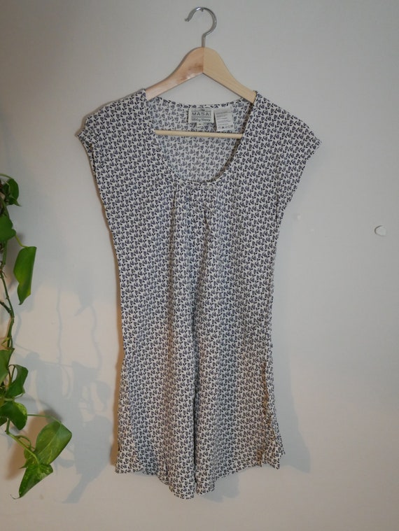 Vintage Maisai ditsy floral blouse - Size S, 10