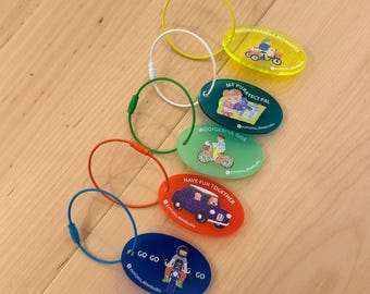 Cute Cat & Dog Acrylic Keychain – Yumiyou Slow Studio Designs