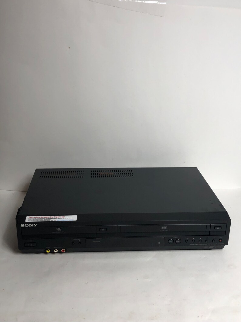 Sony Dlv380p Dvd/vcr Combo With Remote and Cables Etsy