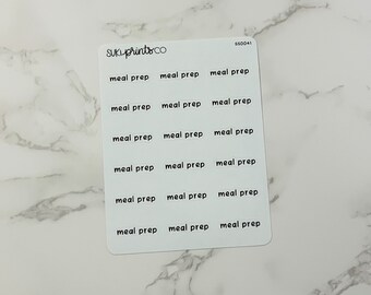 Meal Prep Text