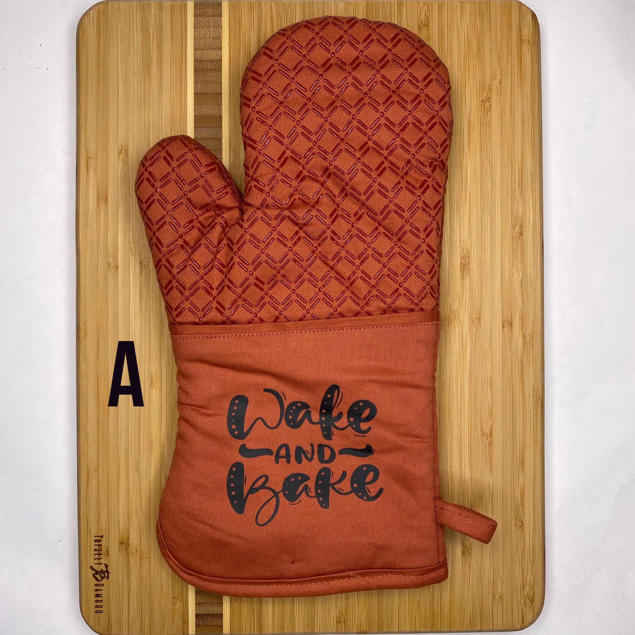 Customized Oven Mitt With Funny Food Quotes Etsy