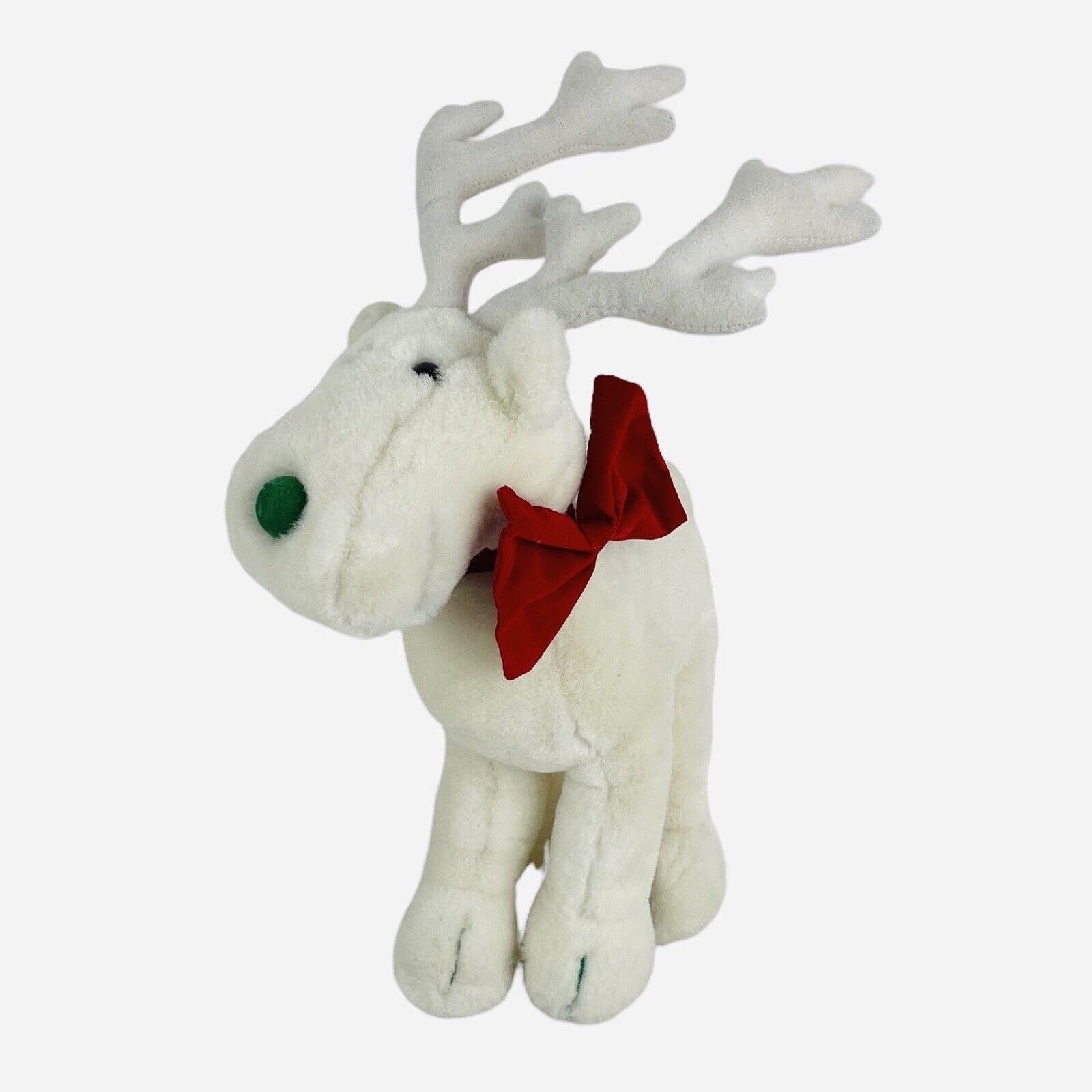 vintage reindeer stuffed animal