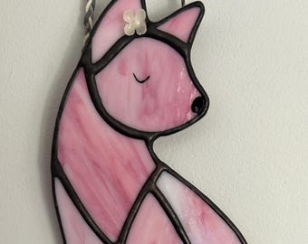 Gato de vidrieras