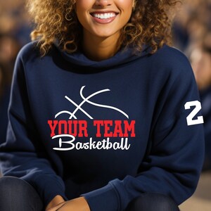 Basketball team sweatshirts best sale