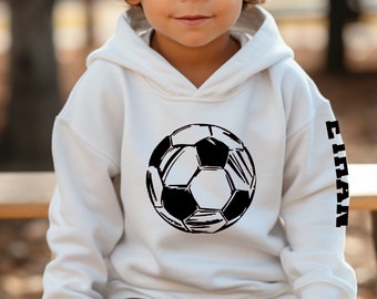 Boys soccer sweatshirts discount
