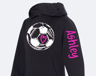 girls soccer hoodies