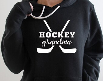 Hockey Grandma Sweatshirt | Custom Hockey Sweatshirt | Personalize with Color, Player Number and Name | Hockey Grandma | Hockey Shirt