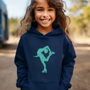 Figure Skating Sweatshirt | Personalize with Color & Name | Figure Skater | Girls Skate | Boys Skate | Ice Skater Shirt | Ice Skater