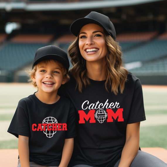 Catcher Mom Custom Baseball T Shirt Baseball Mom Catcher Apparel Kids Baseball Baseball Catcher Apparel Custom Baseball Catcher Etsy Canada