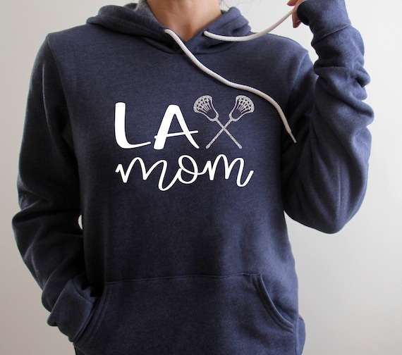 LAX Mom Hoodie Custom Lacrosse Hoodie Lacrosse Mom | Etsy