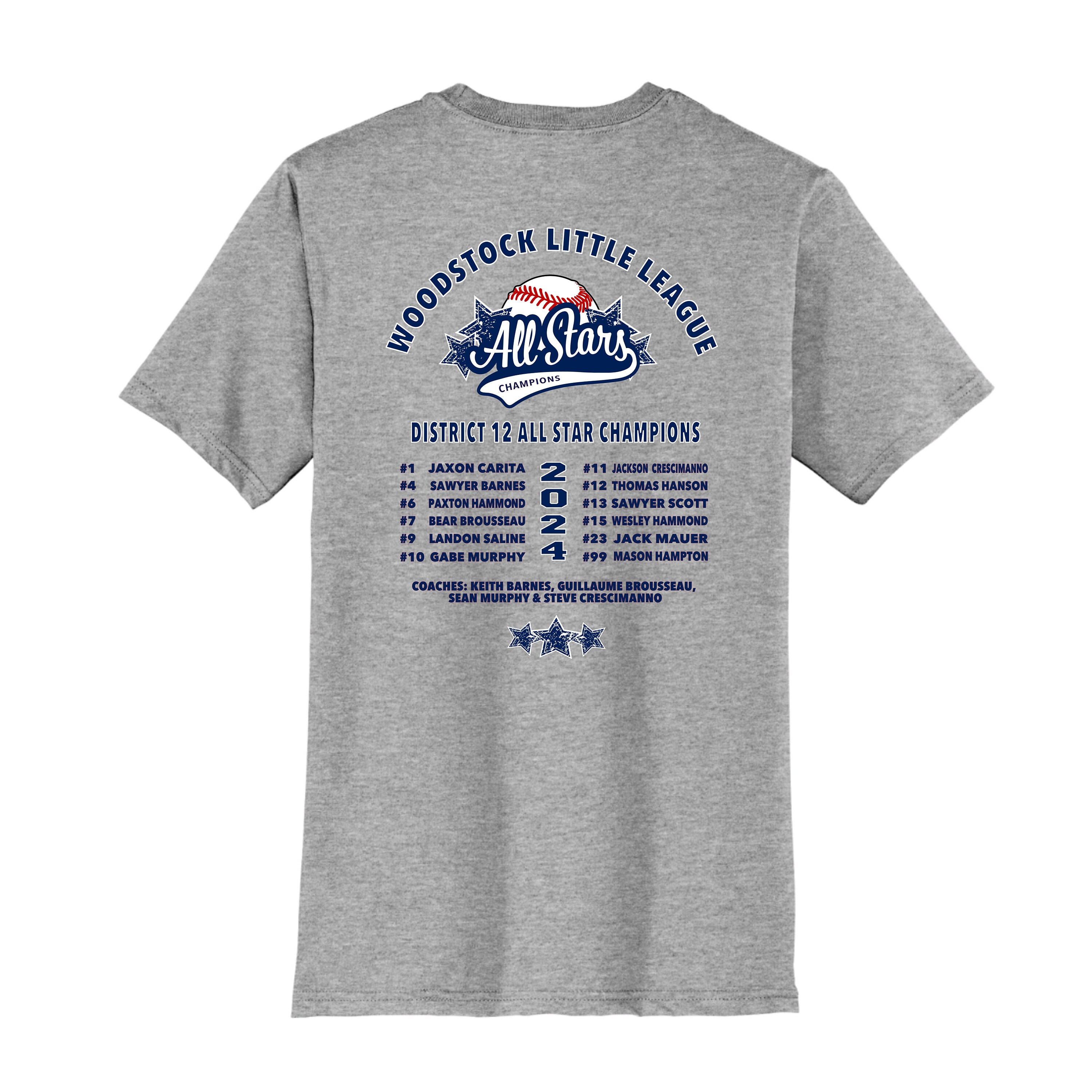 Baseball All Stars Tee | Custom Baseball All Stars | All Stars