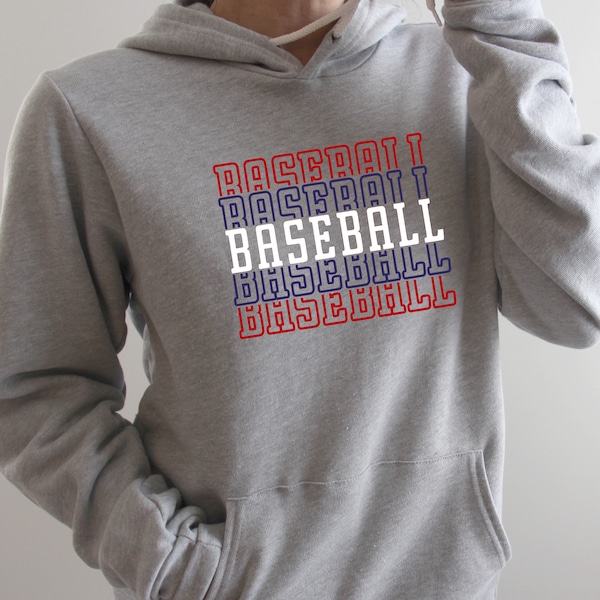 Baseball Sweatshirt Etsy