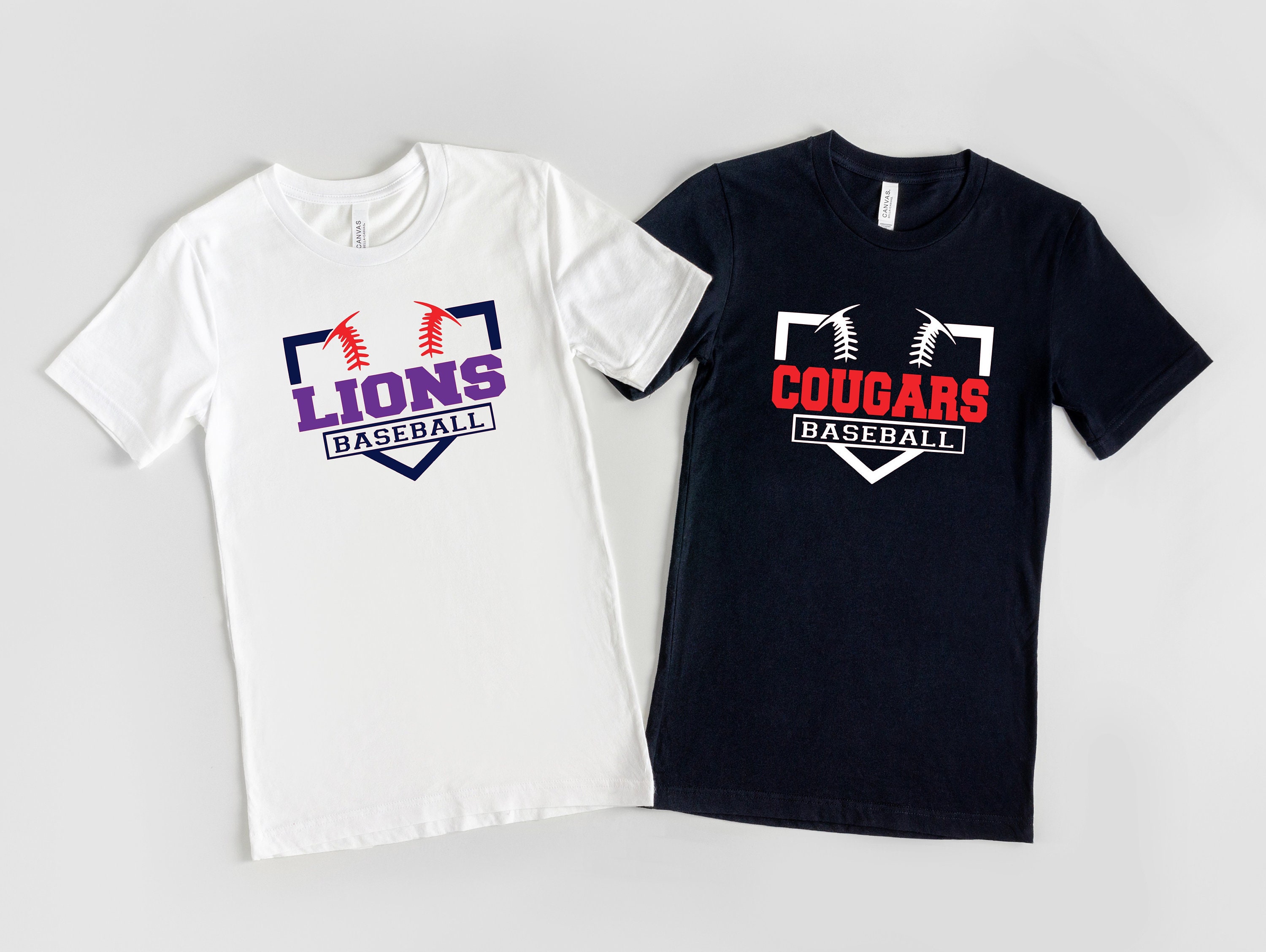 Custom Baseball Shirt Baseball Tee Baseball Team Gear Etsy