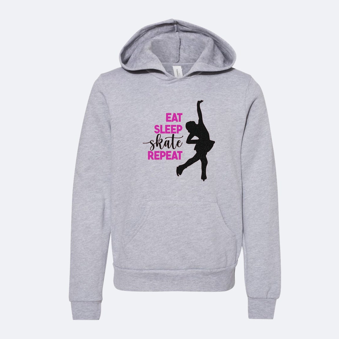 Eat Sleep Skate Repeat Personalize With Color & Name Figure Skater