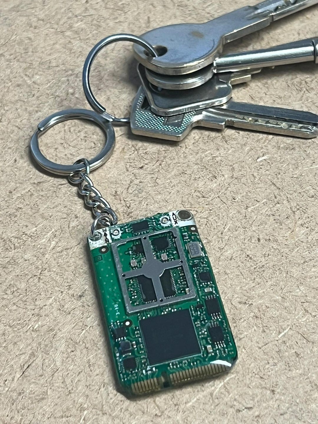 Recycled Circuit Board Keyring: Computer Geek Gift - Etsy