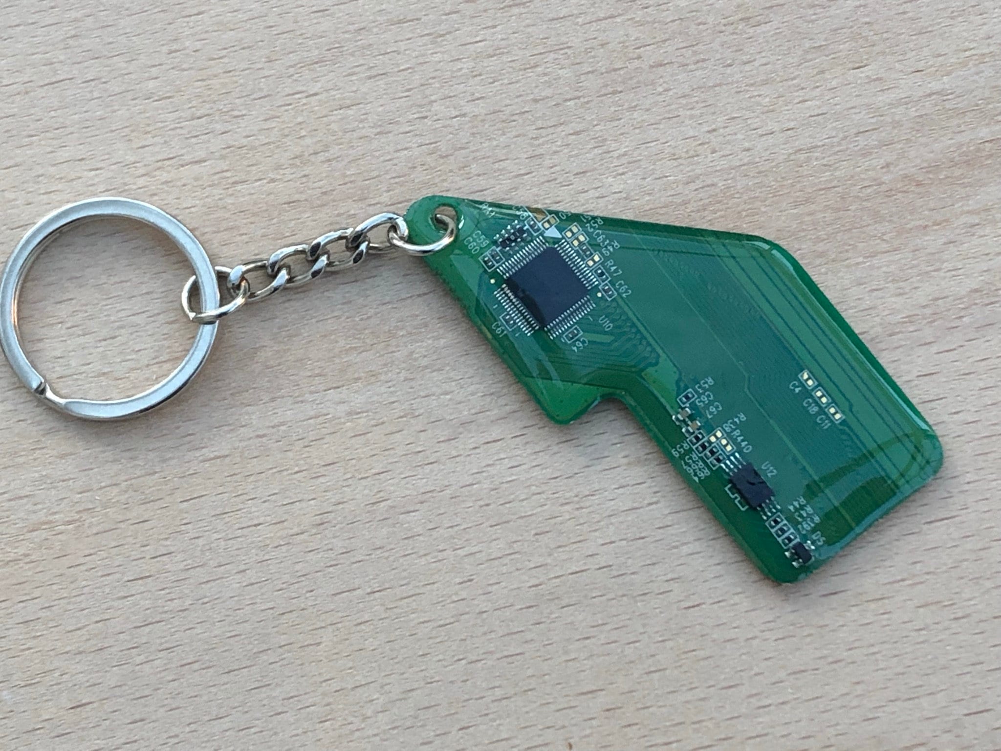Recycled Circuit Board Keyring: Computer Geek Gift - Etsy