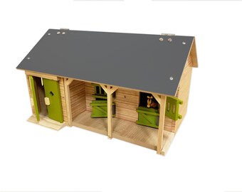 Toy Horse Stable Etsy